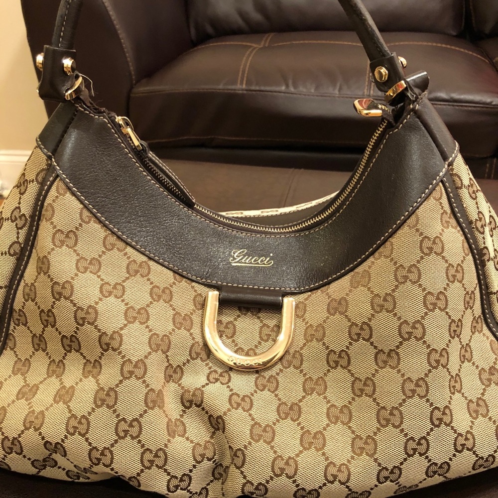Gucci monogram handbag